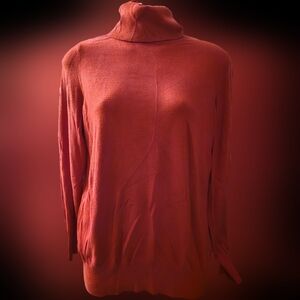 FADED GLORY Womens Turtleneck Sweater L